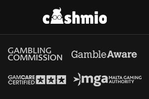 Cashmio Casino innehar följande certifikat