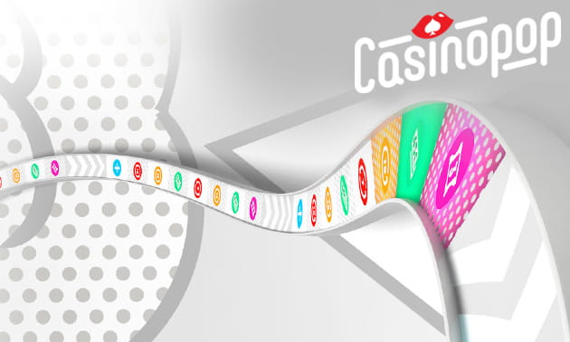 Bild som visar bilder från Casinosajten Casinopop.