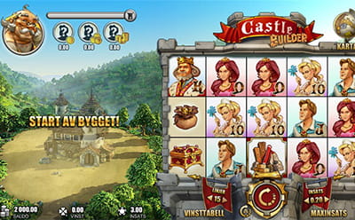 Castle Builder spel hos Cashmio  