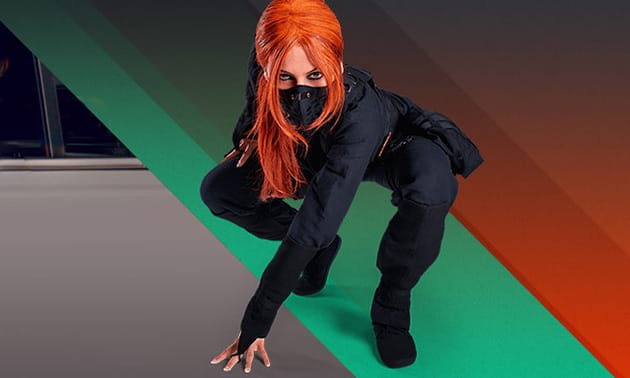 Ninja Casino startsida.