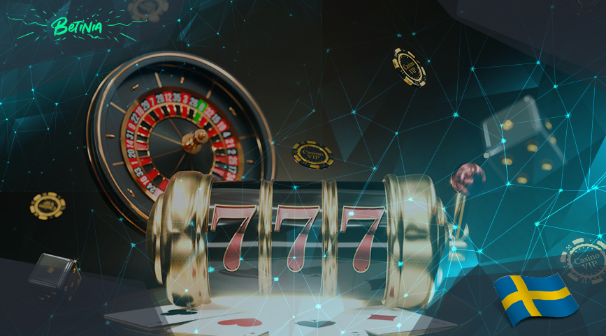 Online casinospel på Betinia i Sverige