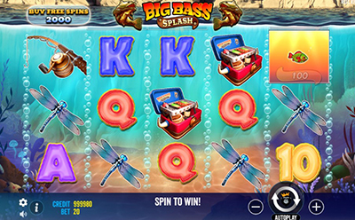 Big Bass Splash Slot på Swift Casino svenskt onlinecasino