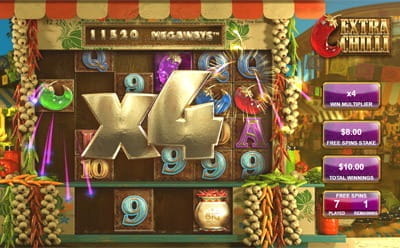 Extra Chilli Slot Bonusspel