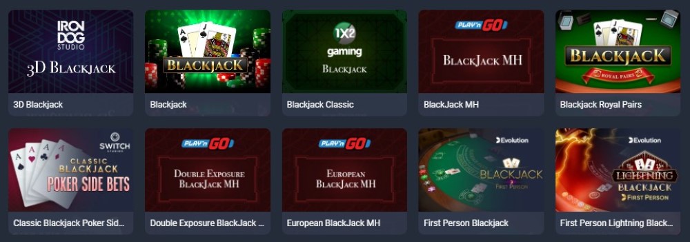 Frank Casino Roulette, Blackjack & andra bordsspel