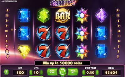 Starburst Slot Free Spins