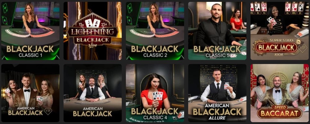 Swift Casino Roulette, Blackjack & andra bordsspel