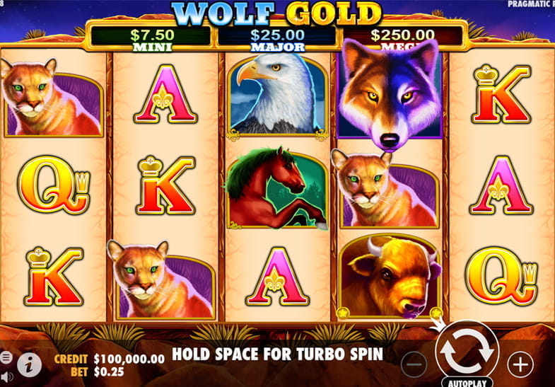 Wolf Gold spela online gratis